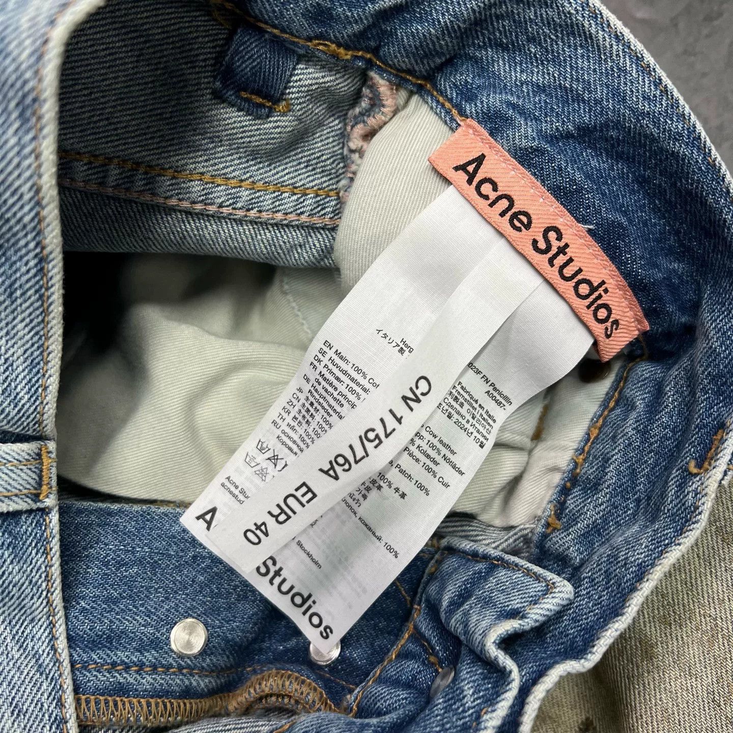 Acne Studios Acne Studios Denim Denim Jeans 23 Men Size US 32 / EU 48 - 6 Thumbnail