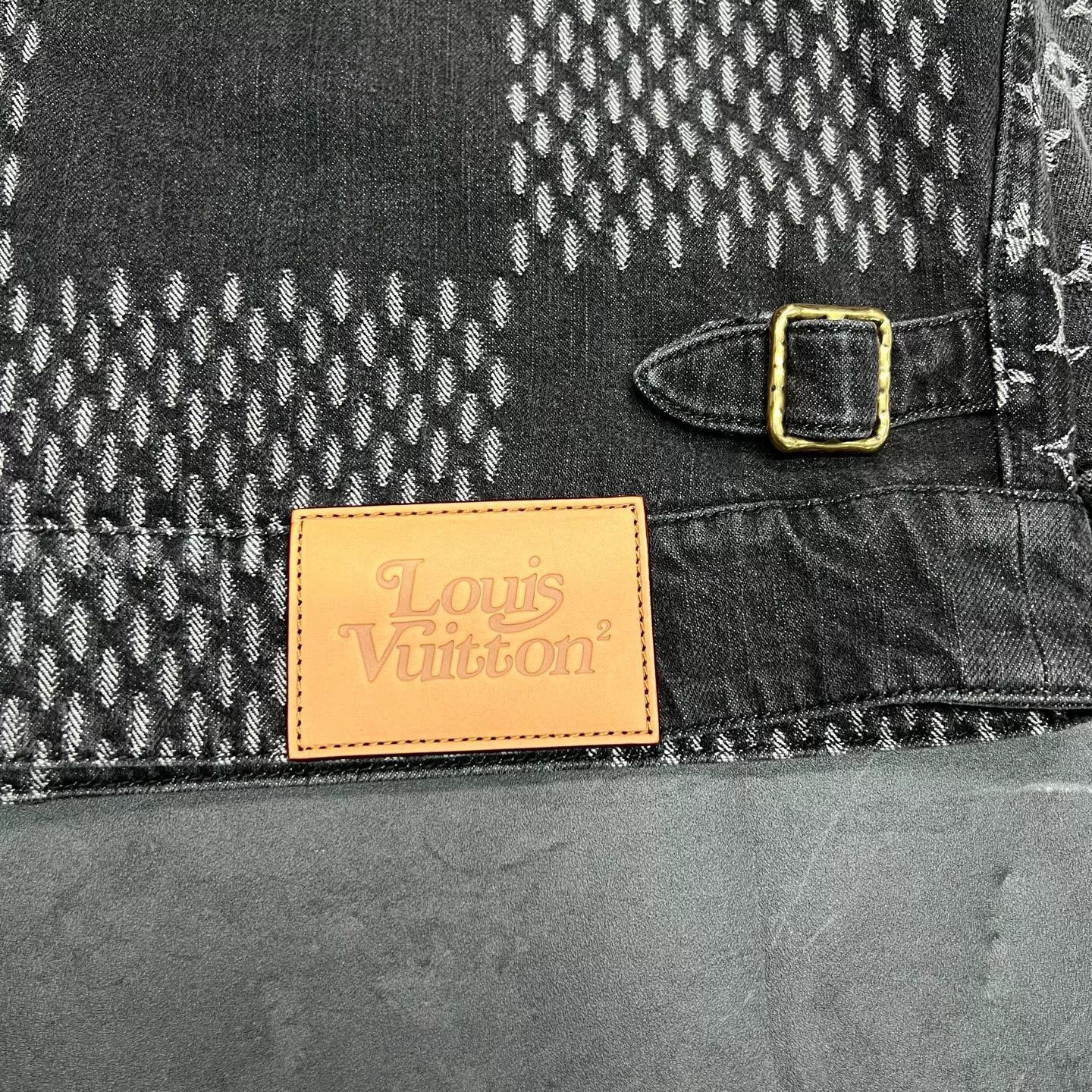 Louis Vuitton Louis Vuitton Patchwork Gray Light Jacket Men Size US M / EU 48-50 / 2 - 7 Thumbnail
