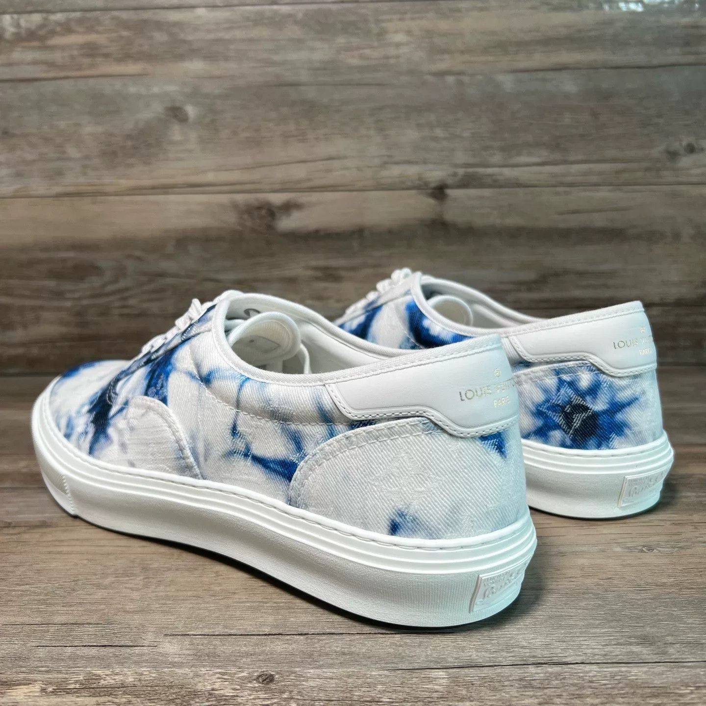 Louis Vuitton Louis Vuitton Tie-Dye Multi Lowtop Sneakers 9 Men Size US 9 / EU 42 - 4 Thumbnail