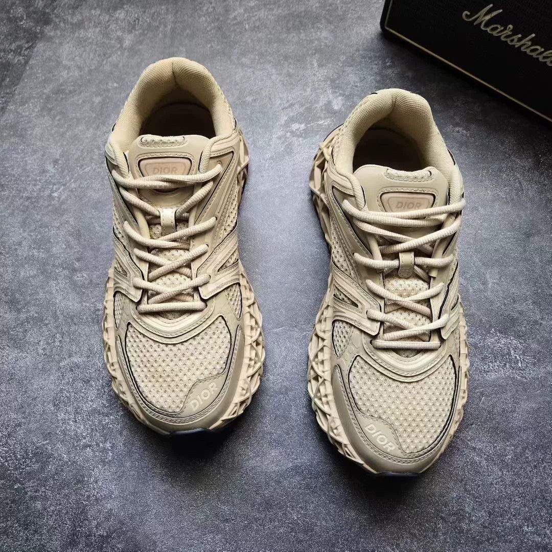 Dior Dior Beige Lowtop Sneakers 35 Men Size US 5 / EU 37 - 3 Thumbnail