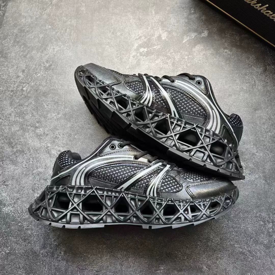 Dior Dior Silver Lowtop Sneakers 35 Men Size US 5 / EU 37 - 2 Thumbnail