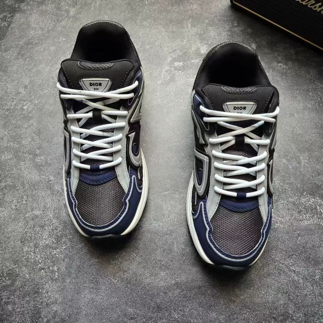 Dior Dior Blue Lowtop Sneakers 30 Men Size US 10 / EU 43 - 3 Thumbnail
