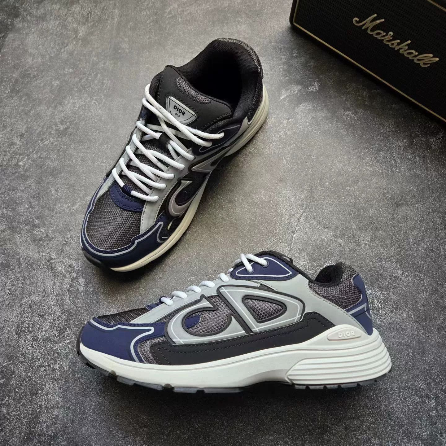 Dior Dior Blue Lowtop Sneakers 30 Men Size US 10 / EU 43 - 4 Thumbnail