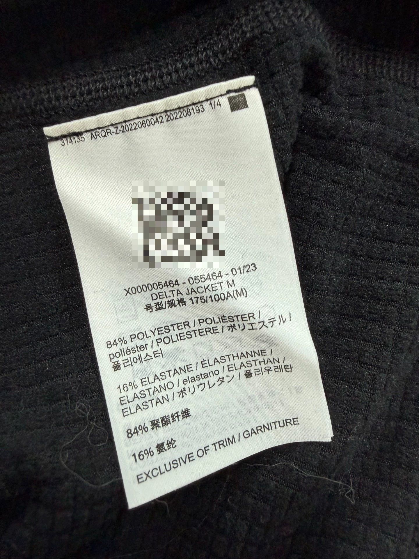 Arc'teryx Arc'teryx Patchwork Black Light Jacket M Men Size US M / EU 48-50 / 2 - 4 Thumbnail