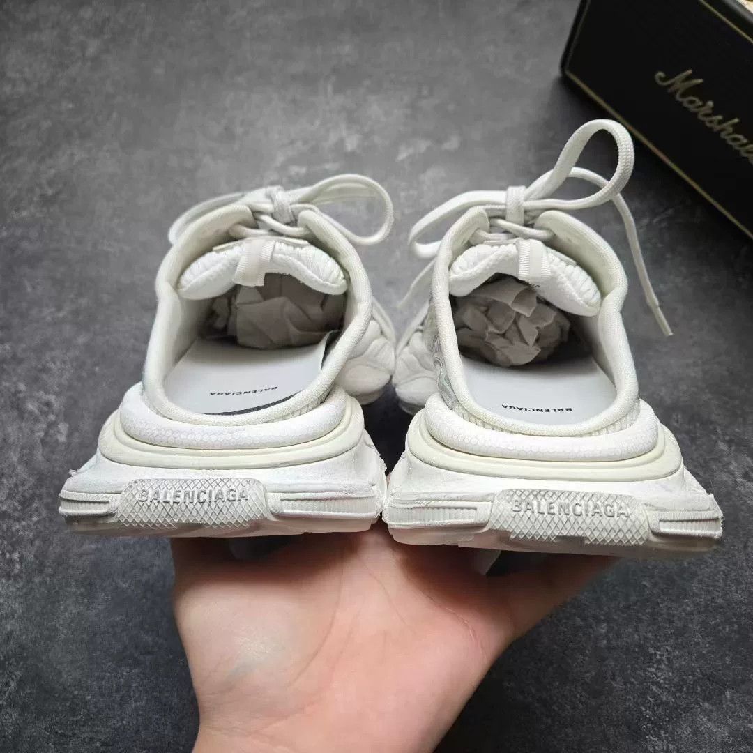 Balenciaga Balenciaga White Sandals XXXL Women Size US 8 / IT 38 - 6 Thumbnail