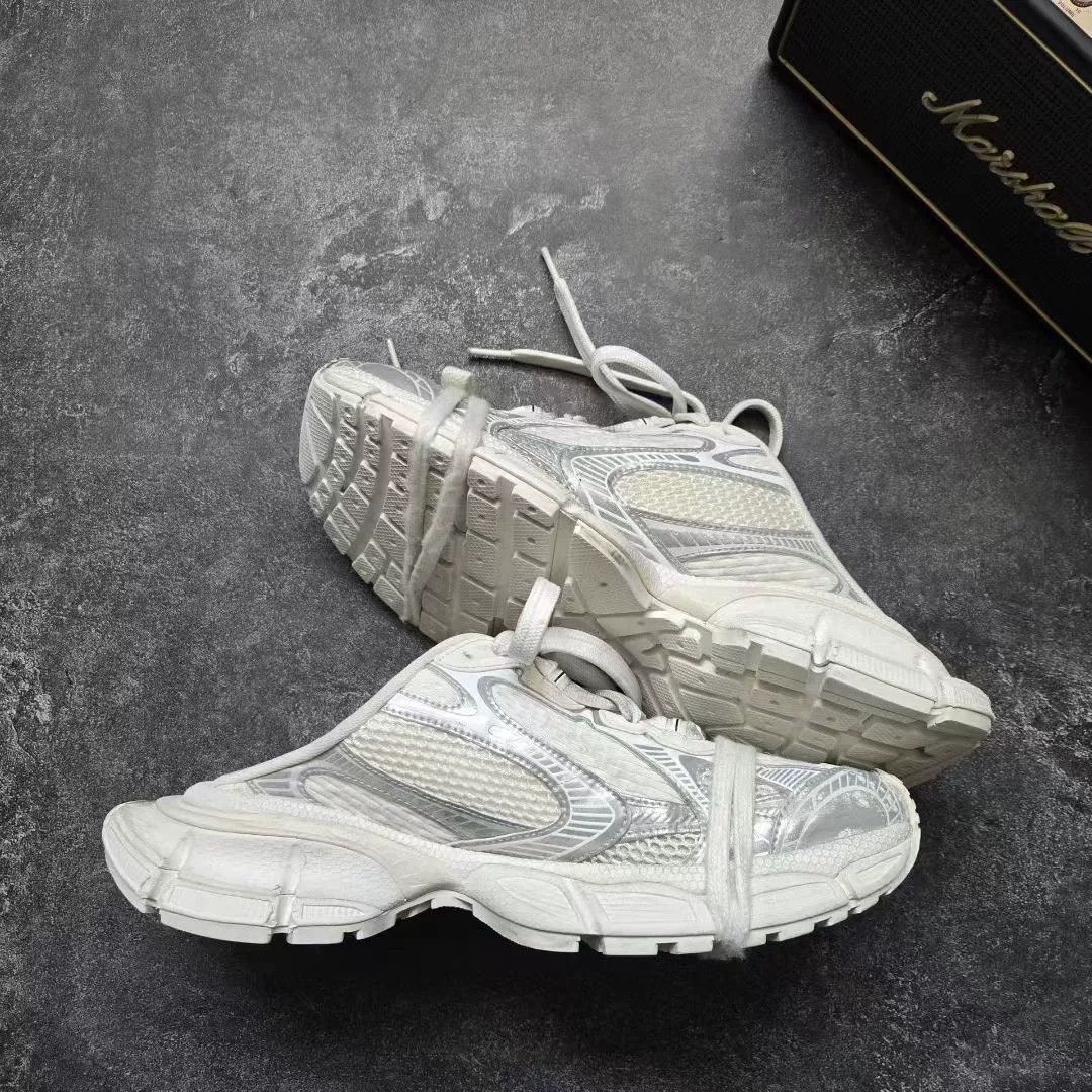 Balenciaga Balenciaga White Sandals XXXL Women Size US 8 / IT 38 - 2 Thumbnail