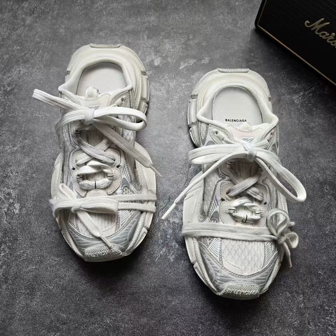 Balenciaga Balenciaga White Sandals XXXL Women Size US 8 / IT 38 - 3 Thumbnail