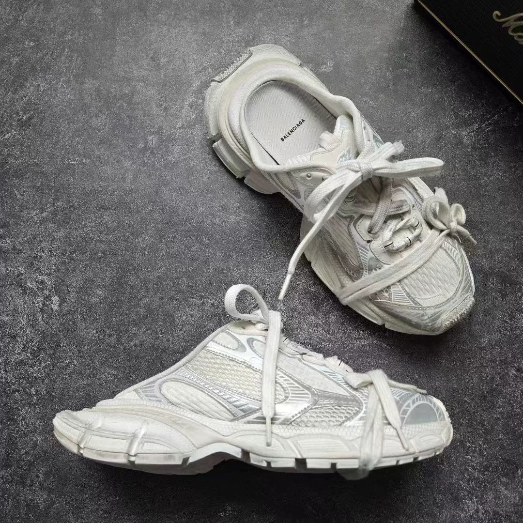 Balenciaga Balenciaga White Sandals XXXL Women Size US 8 / IT 38 - 5 Thumbnail