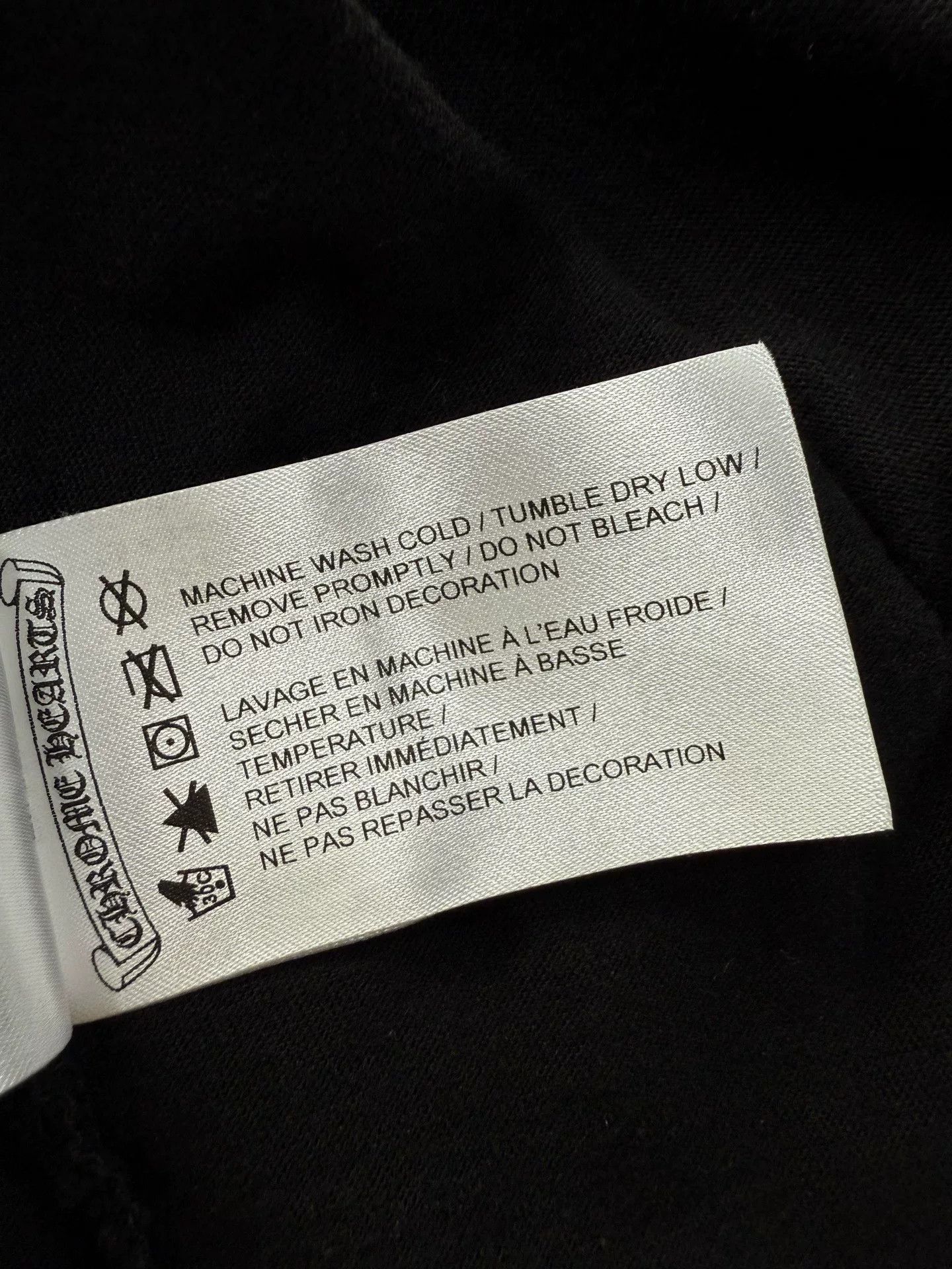 Chrome Hearts Chrome Hearts Glow Black T-Shirt M Men Size US M / EU 48-50 / 2 - 5 Thumbnail