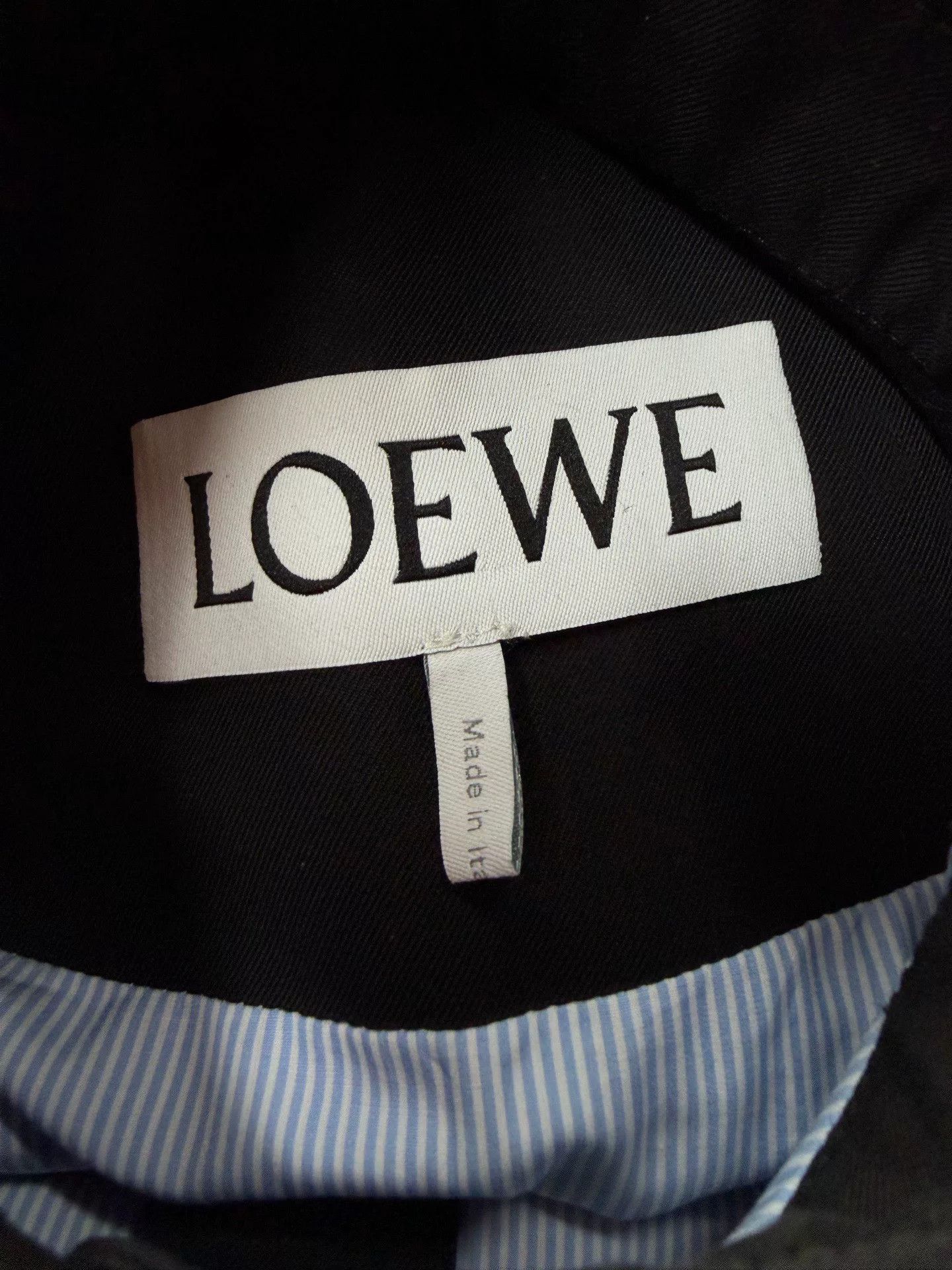 Loewe Loewe Retro Black Jacket 23 Women Size XS / US 0-2 / IT 36-38 - 3 Thumbnail