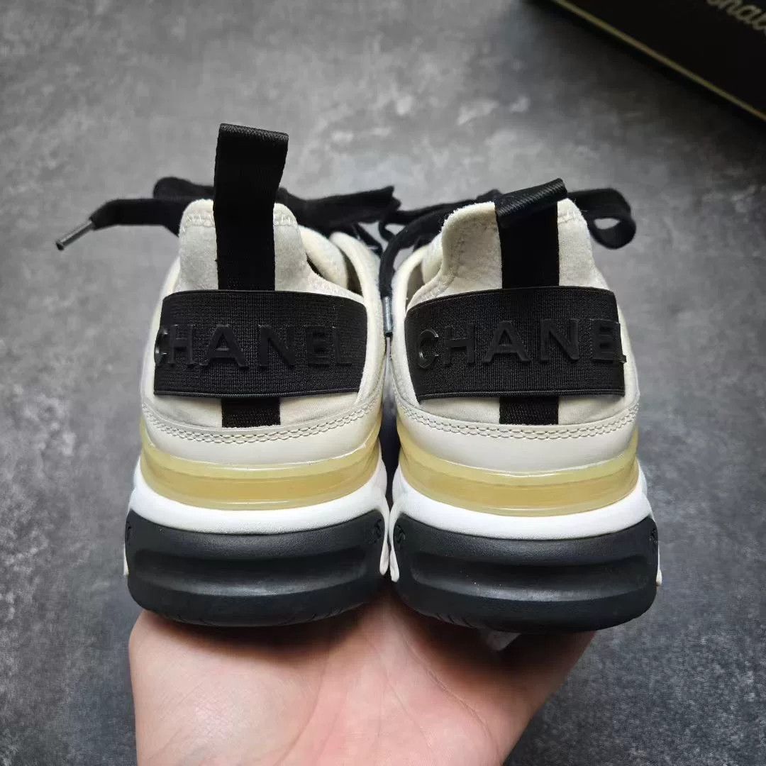 Chanel Chanel Black Lowtop Sneakers 36 Women Size US 6 / IT 36 - 6 Thumbnail