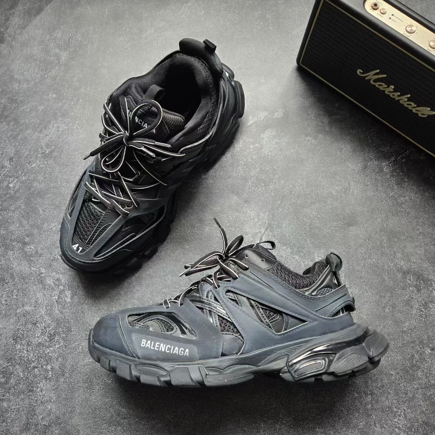 Balenciaga Balenciaga Black Lowtop Sneakers 41 Men Size US 8.5 / EU 41-42 - 4 Thumbnail