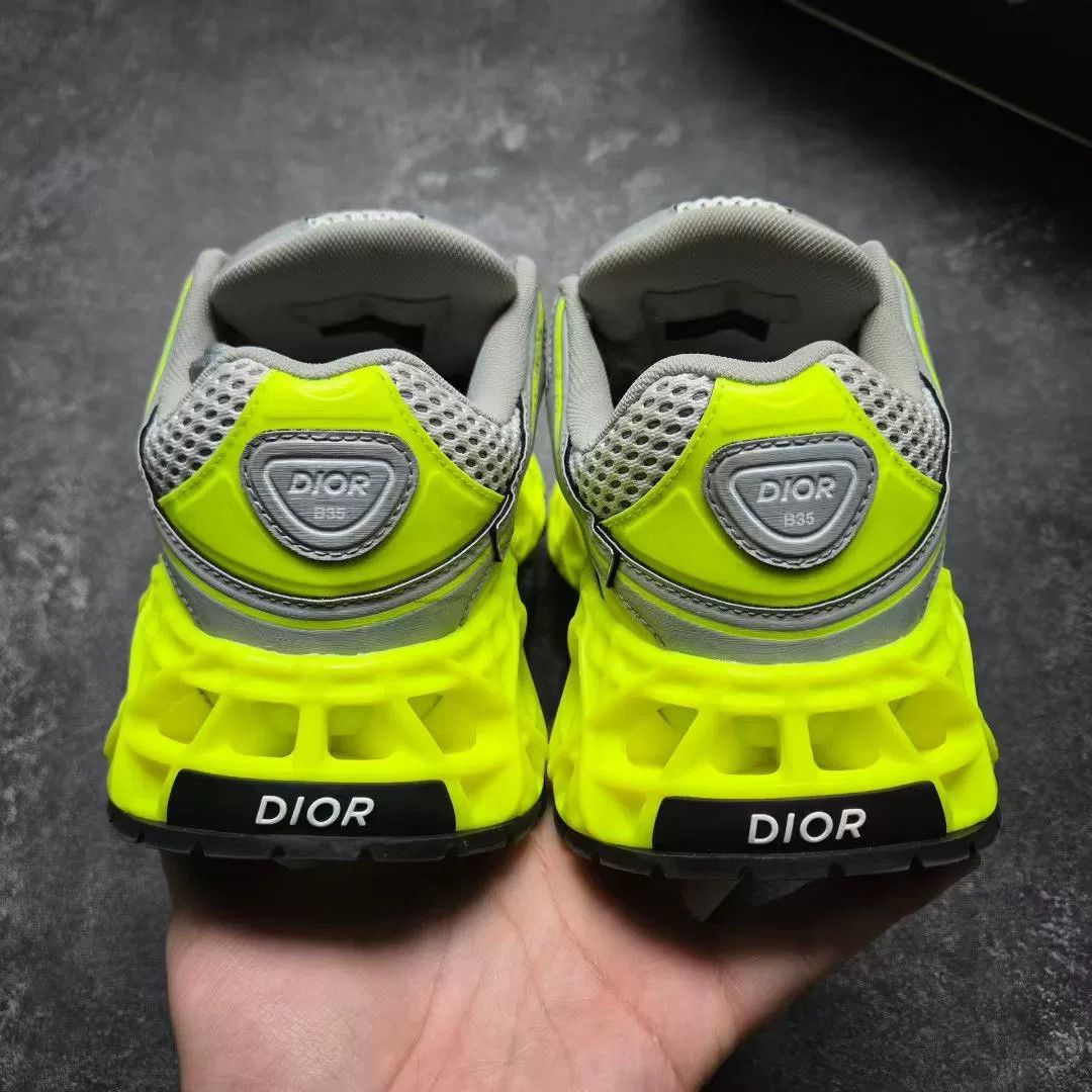 Dior Dior Limited Yellow Lowtop Sneakers 35 Men Size US 5 / EU 37 - 6 Thumbnail