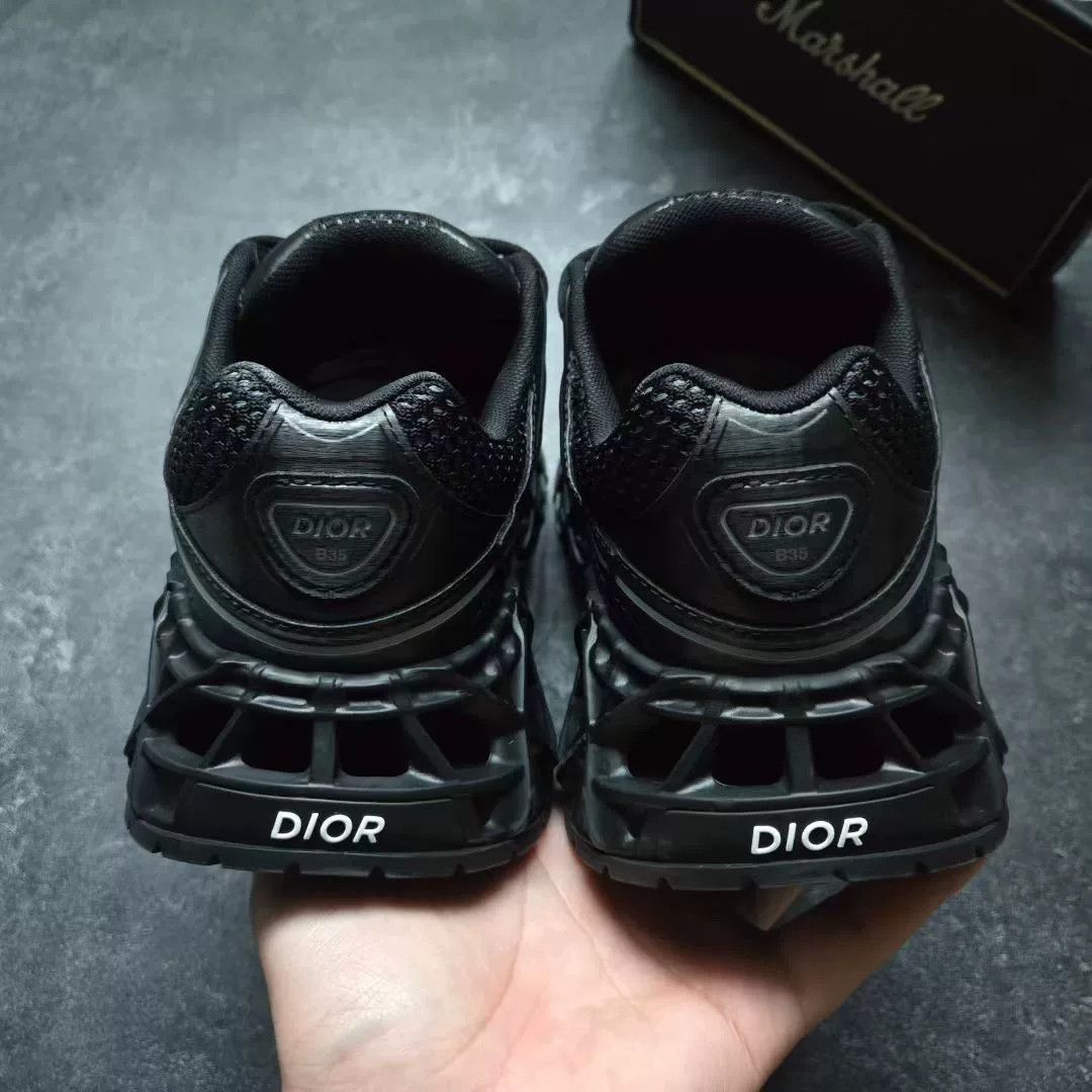 Dior Dior Black Lowtop Sneakers 35 Men Size US 5 / EU 37 - 6 Thumbnail