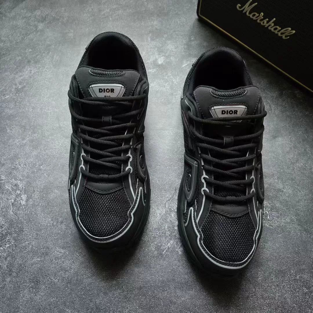Dior Dior Black Lowtop Sneakers 30 Men Size US 10 / EU 43 - 3 Thumbnail
