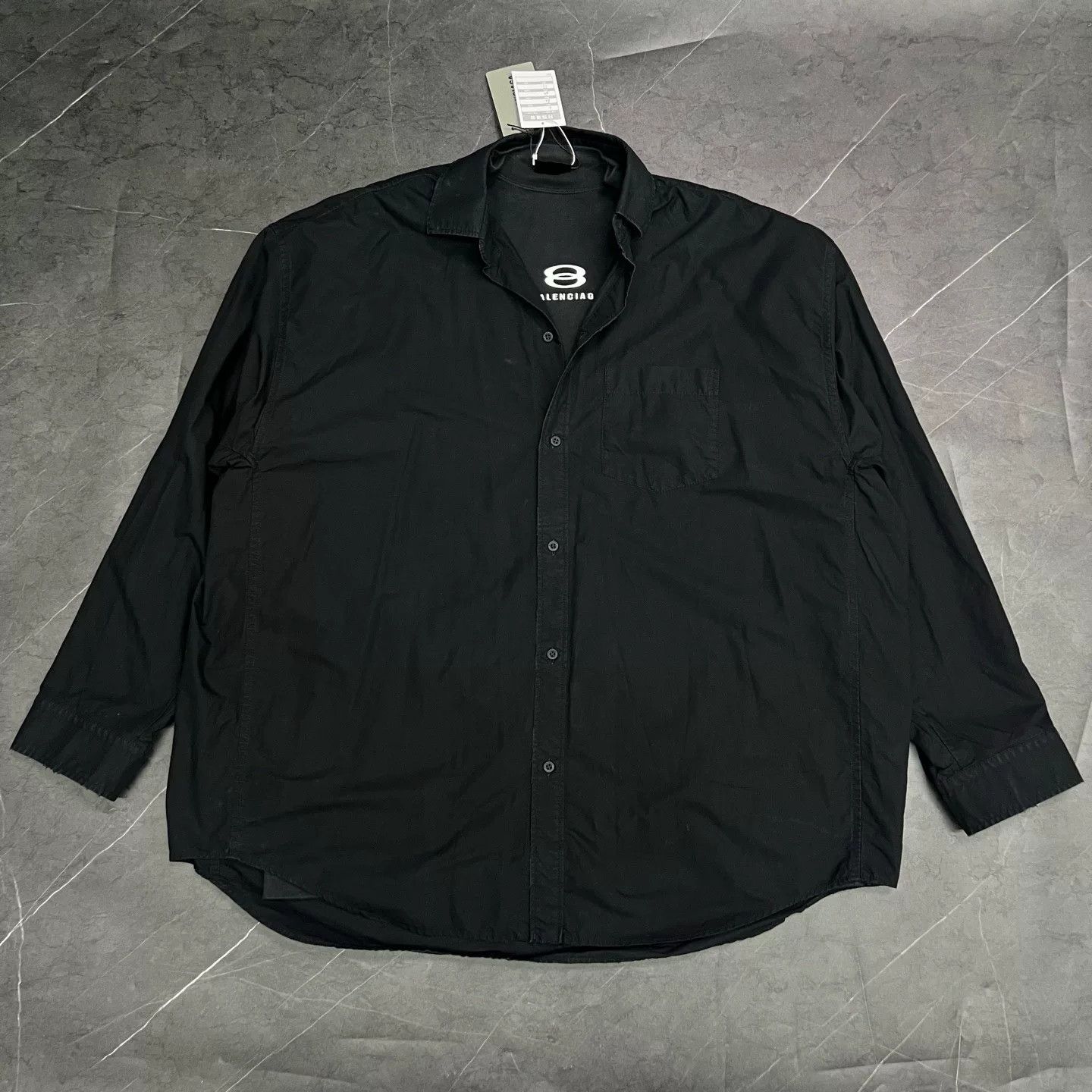 Balenciaga Balenciaga Patchwork Shirt 25 Men Size US XS / EU 42 / 0 - 3 Thumbnail