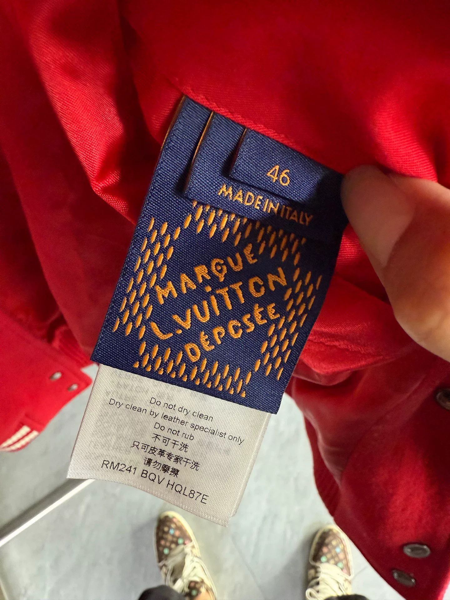 Louis Vuitton Louis Vuitton Collab Red Light Jacket 46 Men Size US L / EU 52-54 / 3 - 8 Thumbnail