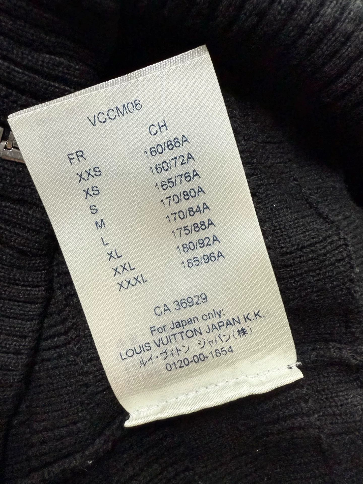 Louis Vuitton Louis Vuitton Wool Black Sweater S Women Size S / US 4 / IT 40 - 6 Thumbnail