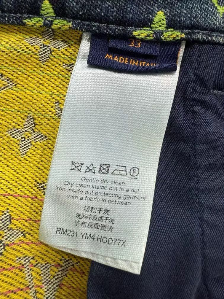 Louis Vuitton Louis Vuitton Denim Gradient Multi Denim Jeans 33 Men Size US 33 - 6 Thumbnail