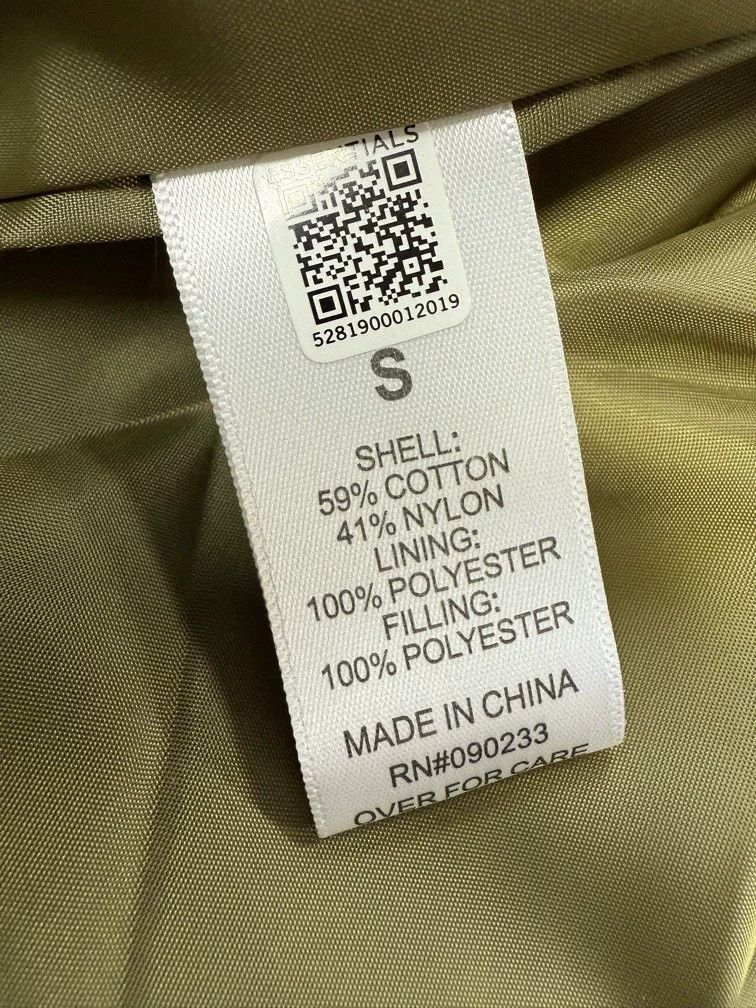 Fear of God Fear of God Green Heavy Coat S Men Size US S / EU 44-46 / 1 - 4 Thumbnail