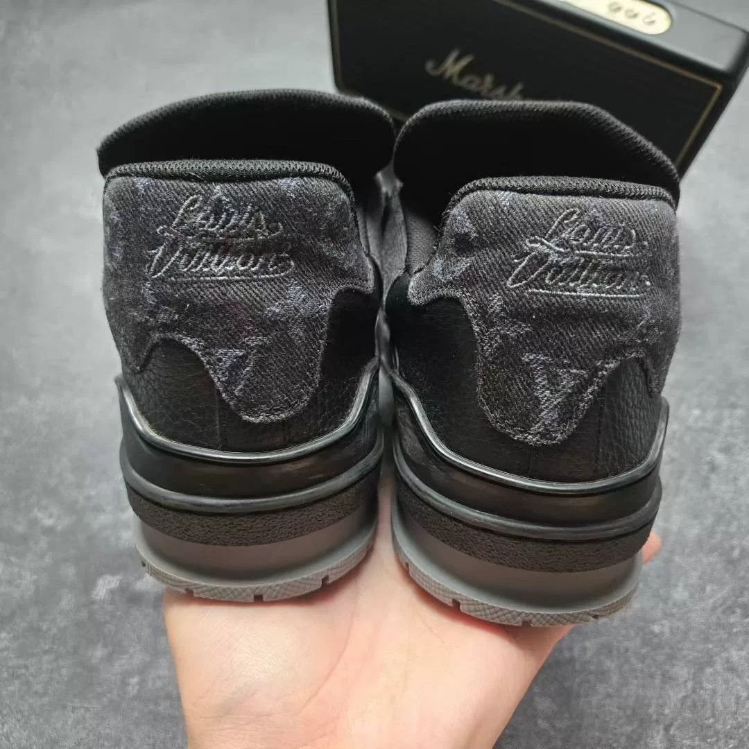Louis Vuitton Louis Vuitton Training Gray Lowtop Sneakers 9.5 Men Size US 9.5 / EU 42-43 - 6 Thumbnail