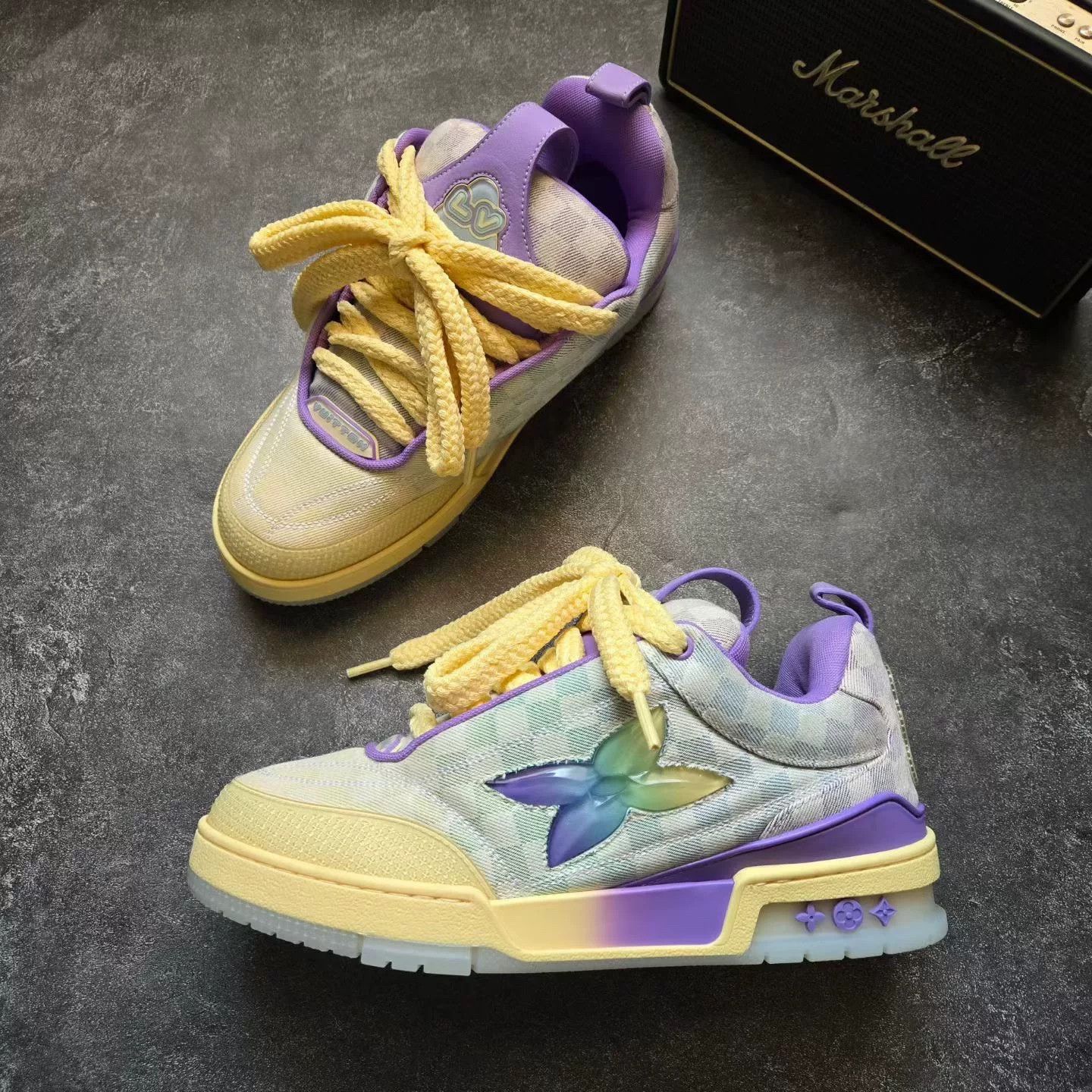 Louis Vuitton Louis Vuitton Skate Multi Lowtop Sneakers 40 Men Size US 7.5 / EU 40-41 - 4 Thumbnail