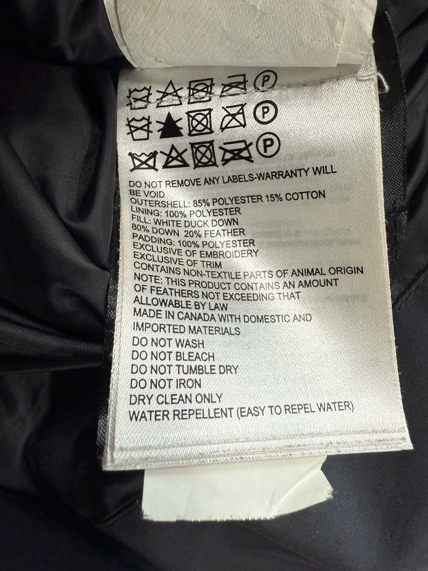 Canada Goose Canada Goose Down Black Heavy Coat M Men Size US M / EU 48-50 / 2 - 5 Thumbnail