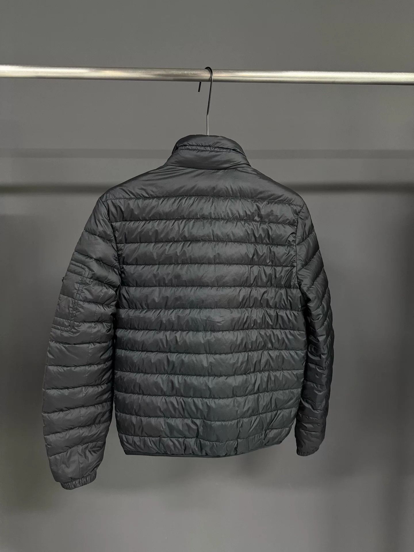 Prada Prada Down Black Heavy Coat 46 Men Size US L / EU 52-54 / 3 - 2 Thumbnail