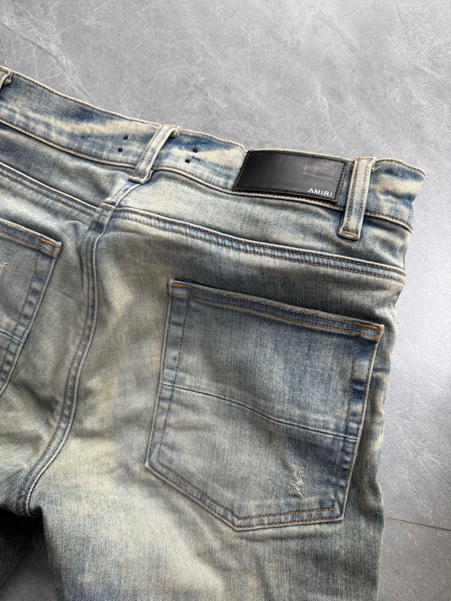 Amiri Amiri Denim Blue Denim Jeans 31 Men Size US 31 - 3 Thumbnail