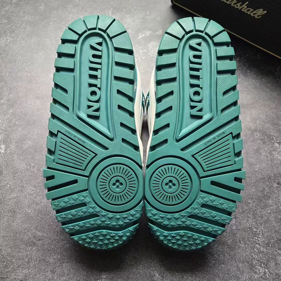 Louis Vuitton Louis Vuitton Training Green Lowtop Sneakers 41 Men Size US 8.5 / EU 41-42 - 7 Thumbnail