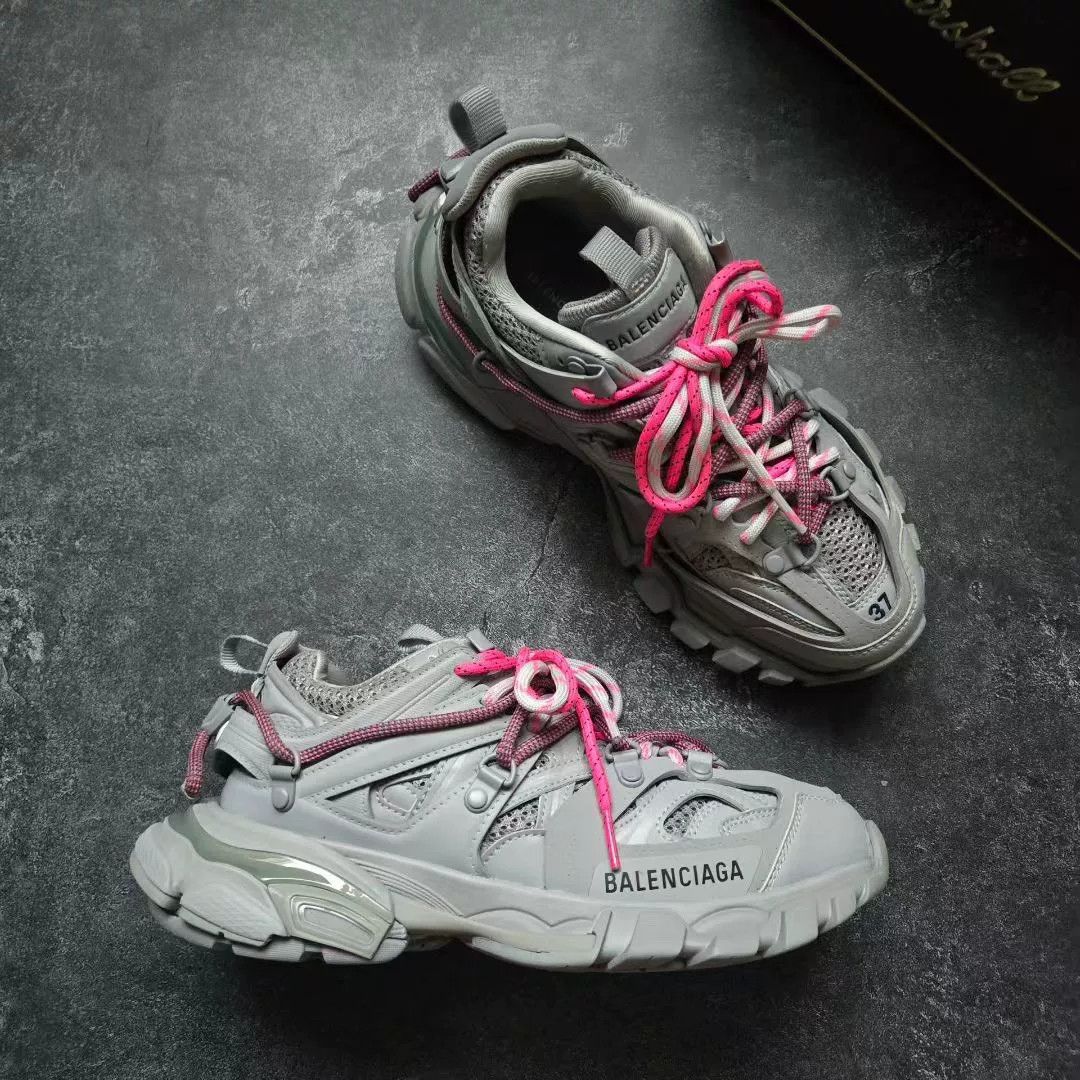 Balenciaga Balenciaga Pink Lowtop Sneakers 37 Women Size US 6.5 / IT 36.5 - 5 Thumbnail