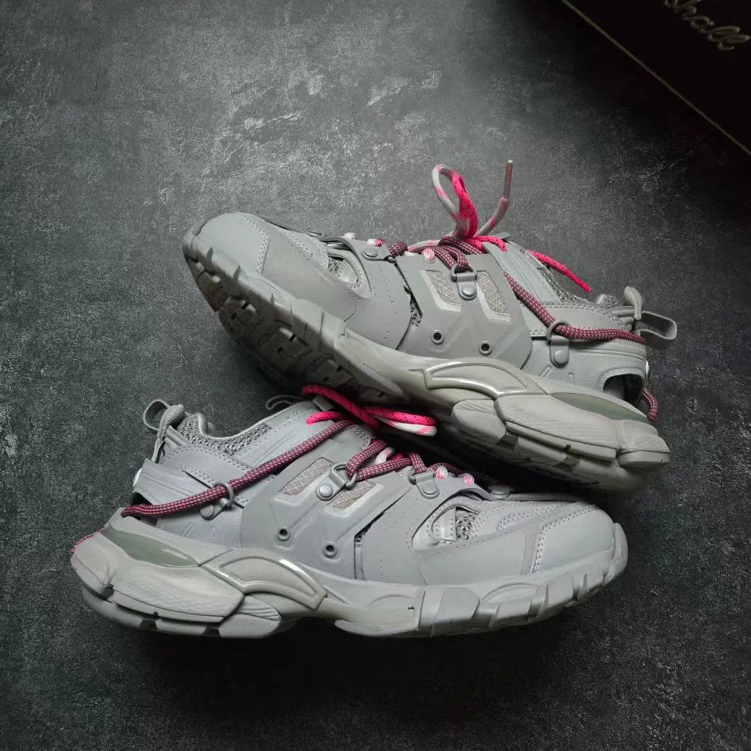 Balenciaga Balenciaga Pink Lowtop Sneakers 37 Women Size US 6.5 / IT 36.5 - 2 Thumbnail