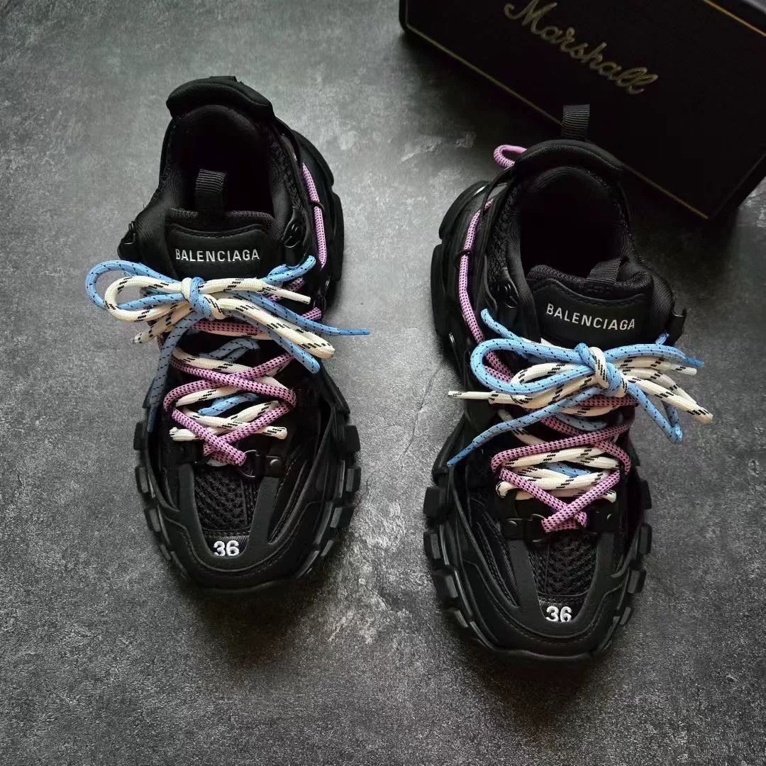 Balenciaga Balenciaga Pink Lowtop Sneakers 36 Women Size US 6 / IT 36 - 3 Thumbnail