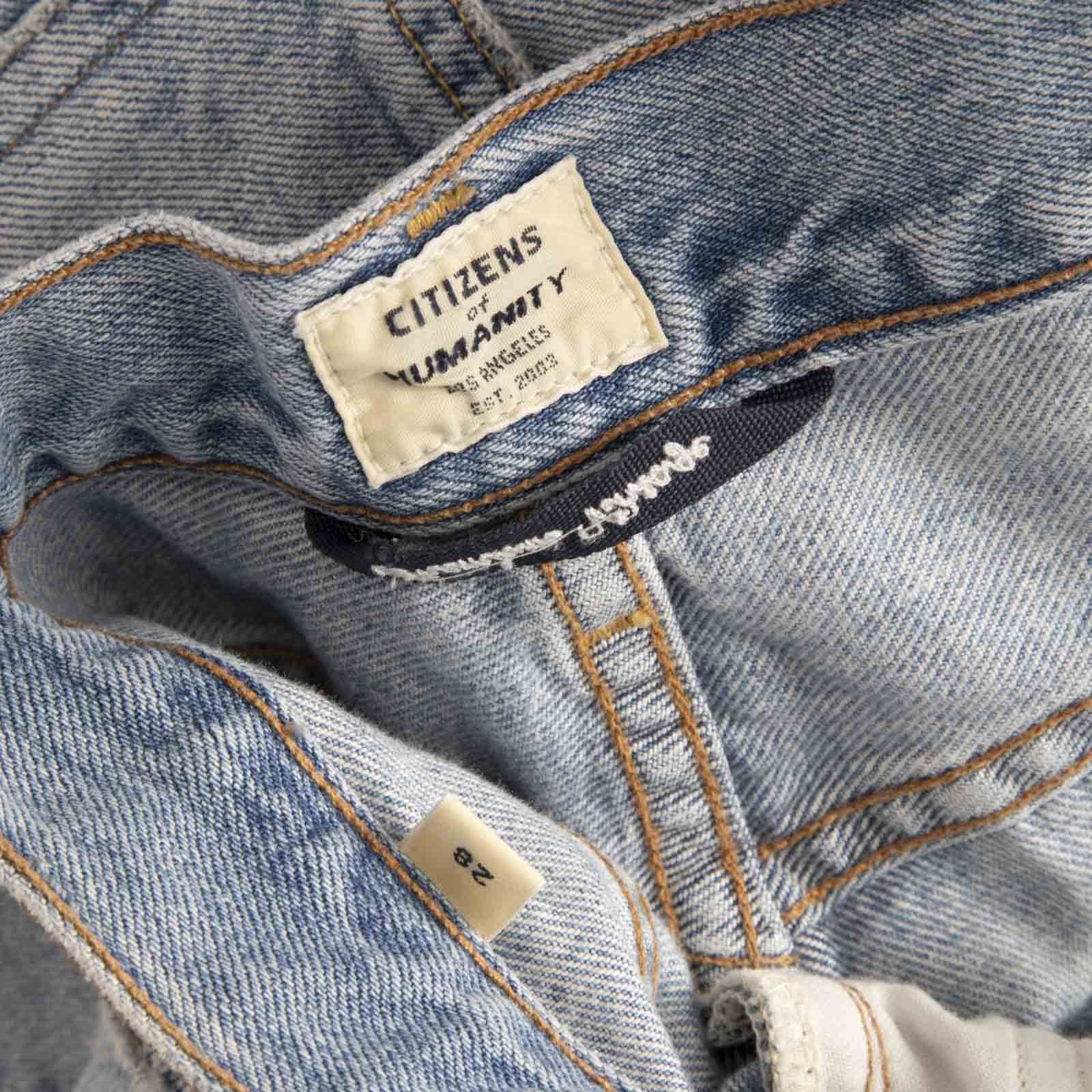 Citizens Of Humanity Blue Denim Distressed Jeans Size 28" / US 6 / IT 42 - 5 Thumbnail