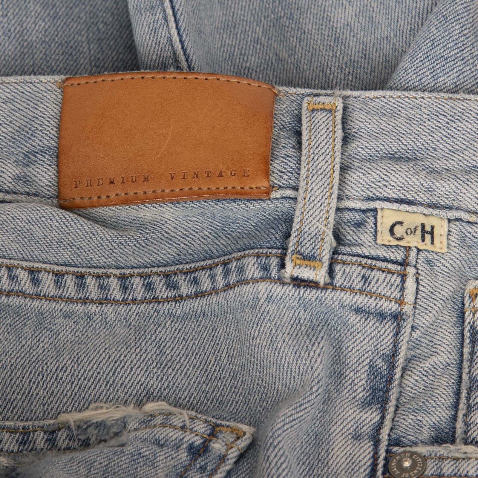 Citizens Of Humanity Blue Denim Distressed Jeans Size 28" / US 6 / IT 42 - 3 Thumbnail