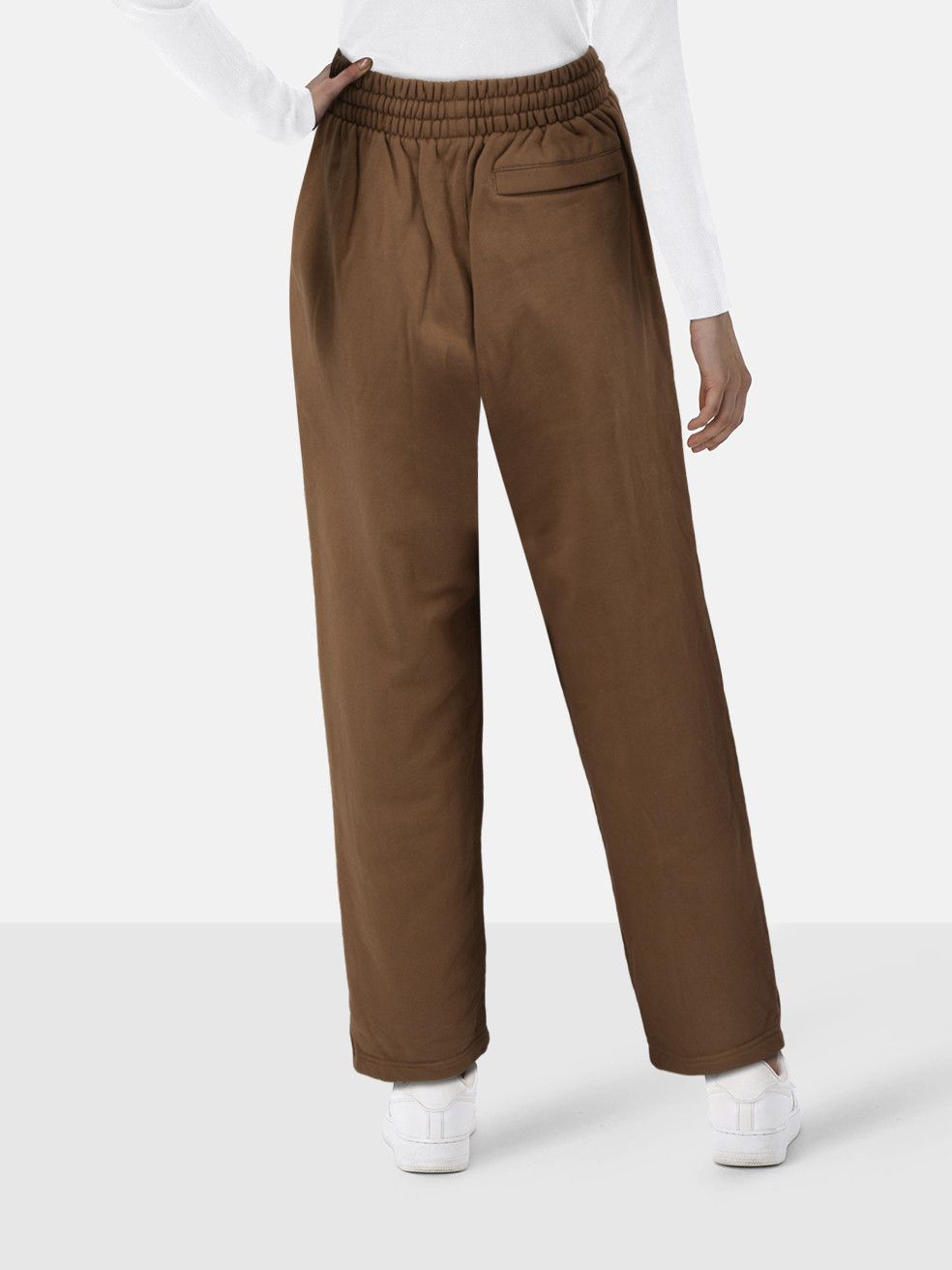WARDROBE.NYC Brown Tapered Elasticated Joggers Size 25" / US 0 / IT 36 - 2 Thumbnail