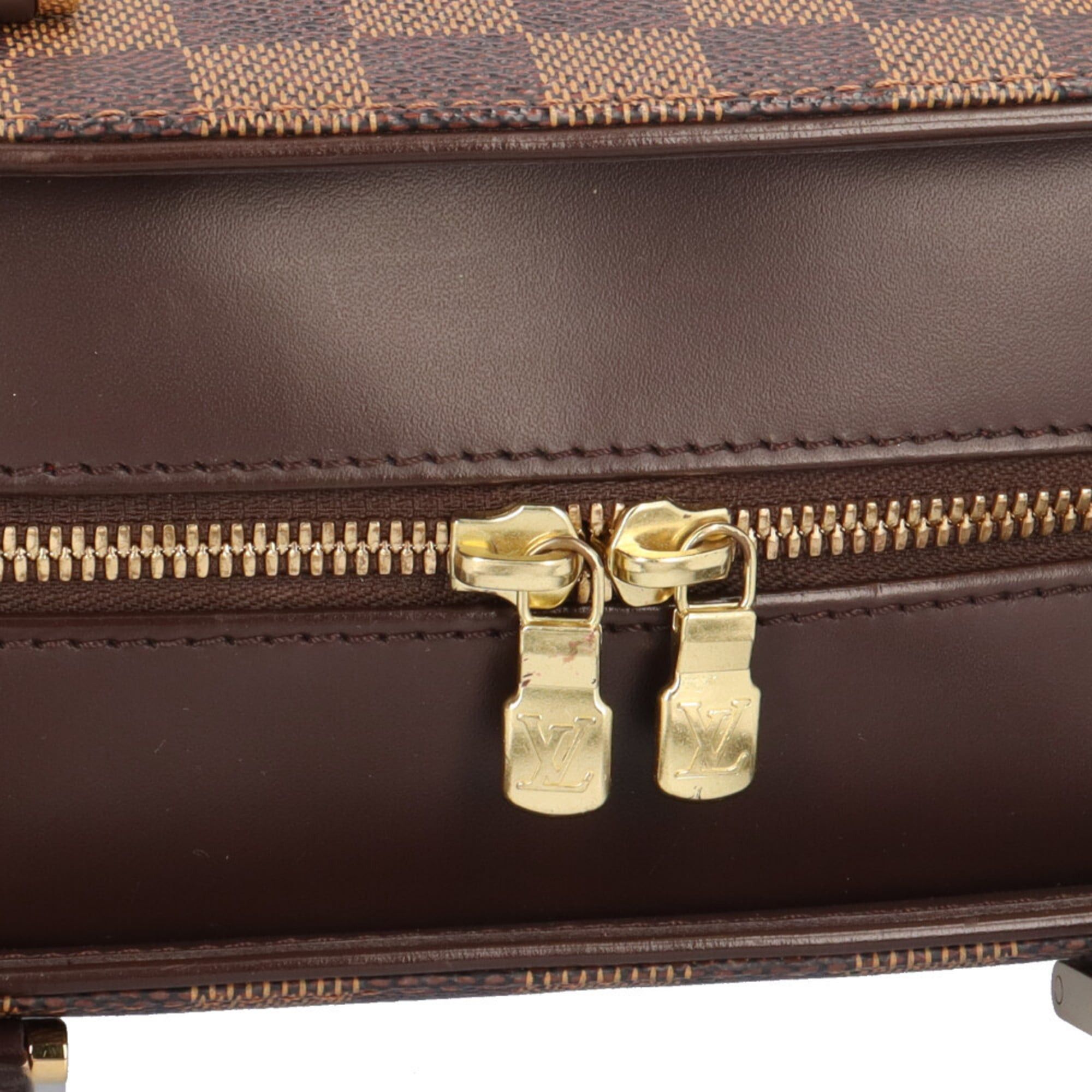 Louis Vuitton Louis Vuitton Salia Horizontal Damier Handbag, Canvas N51282, Brown, Women's, LOUIS VUITTON, Used Size ONE SIZE - 8 Thumbnail
