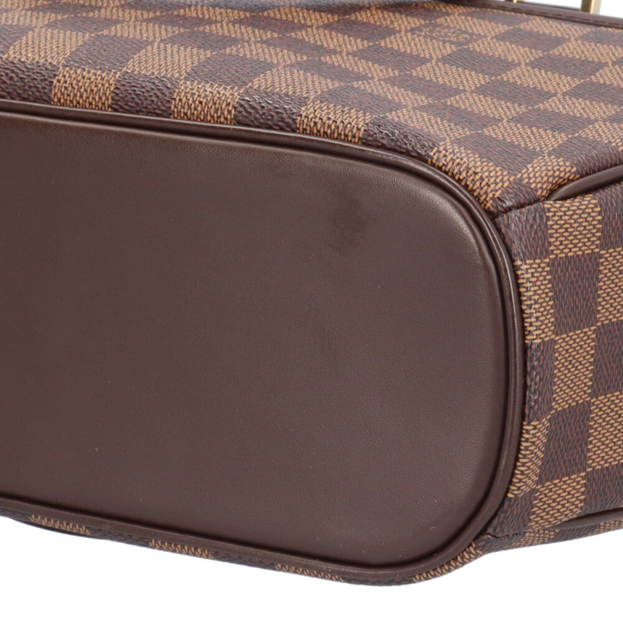 Louis Vuitton Louis Vuitton Salia Horizontal Damier Handbag, Canvas N51282, Brown, Women's, LOUIS VUITTON, Used Size ONE SIZE - 7 Thumbnail
