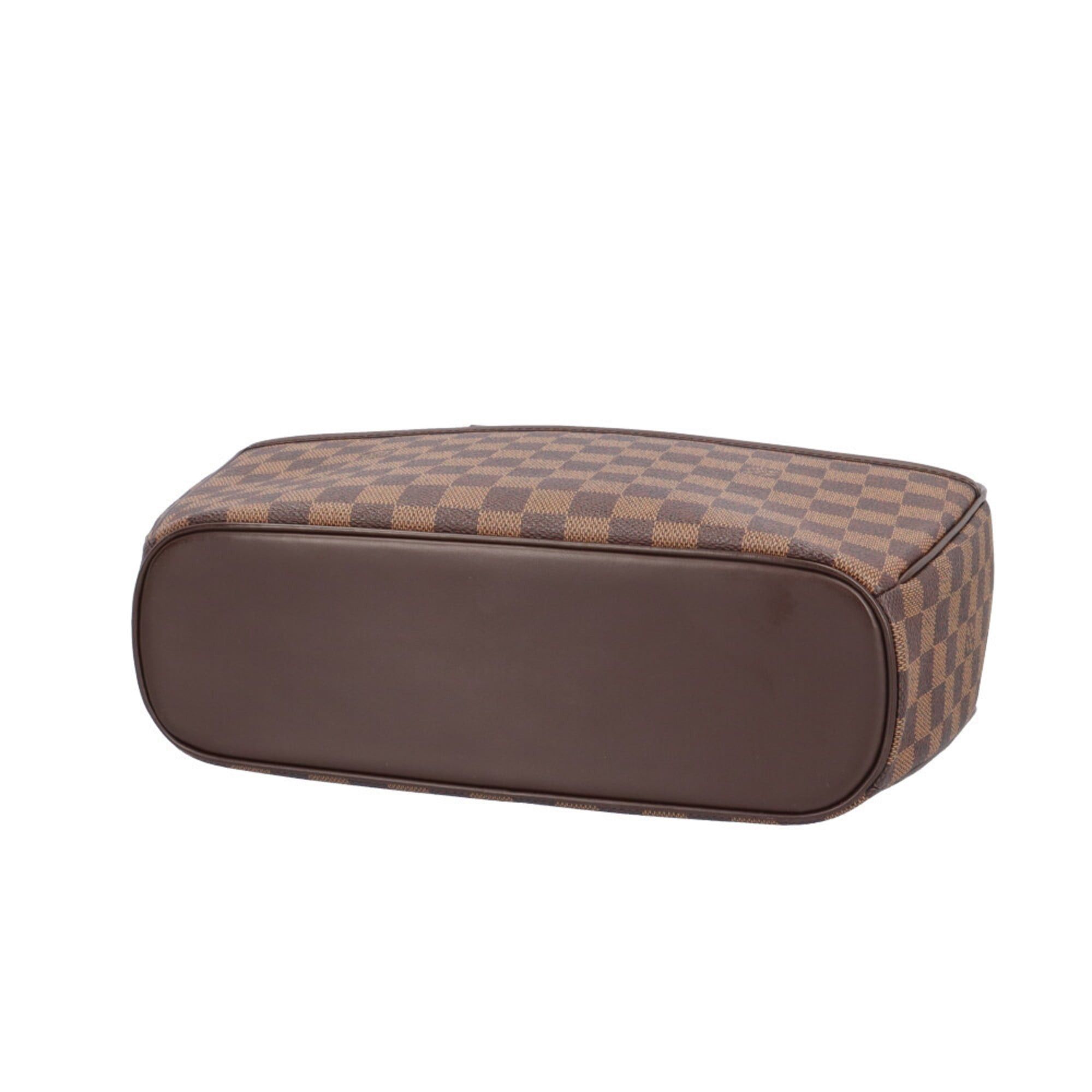 Louis Vuitton Louis Vuitton Salia Horizontal Damier Handbag, Canvas N51282, Brown, Women's, LOUIS VUITTON, Used Size ONE SIZE - 5 Thumbnail