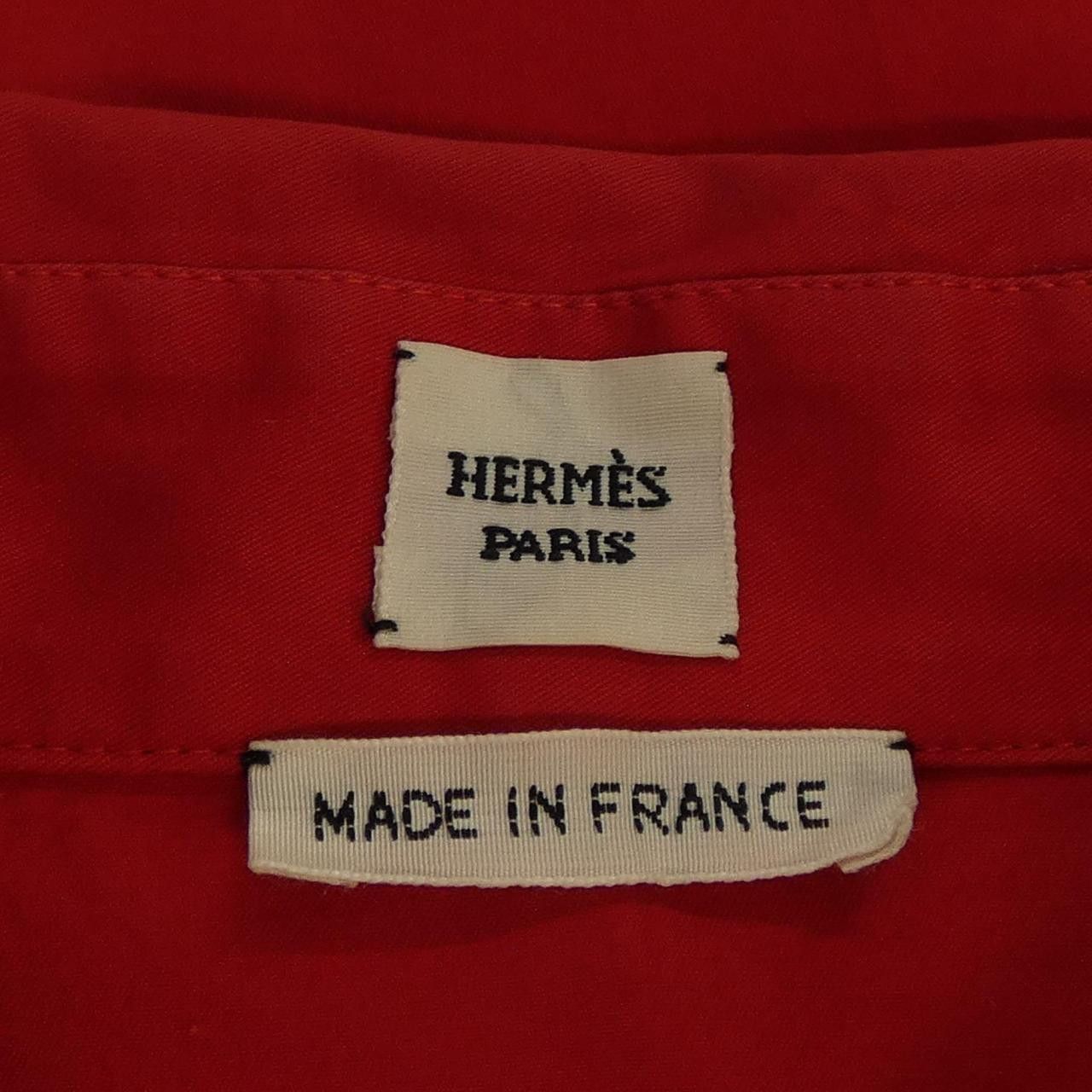 Hermes Hermes Hermes Crude Cell Caleche Cotton Shirt Textile Dress Shirt DUTY FREE for USA Size ONE SIZE - 4 Thumbnail