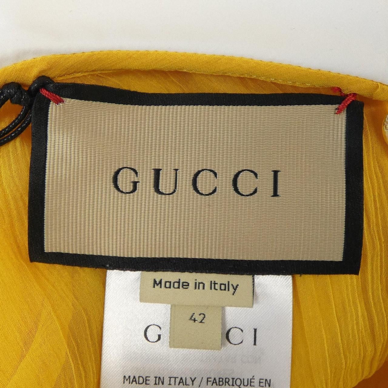 Gucci Gucci Gucci Silk Dress Textile Dresses 728125ZAL3Y DUTY FREE for USA Size ONE SIZE - 5 Thumbnail