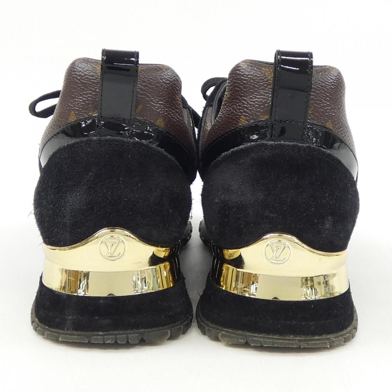 Louis Vuitton Louis Vuitton Louis Vuitton Run Away Line Suede Calf Leather Monogram Patent Canvas Sneakers Leather Shoes DUTY FREE for USA Size ONE SIZE - 5 Thumbnail