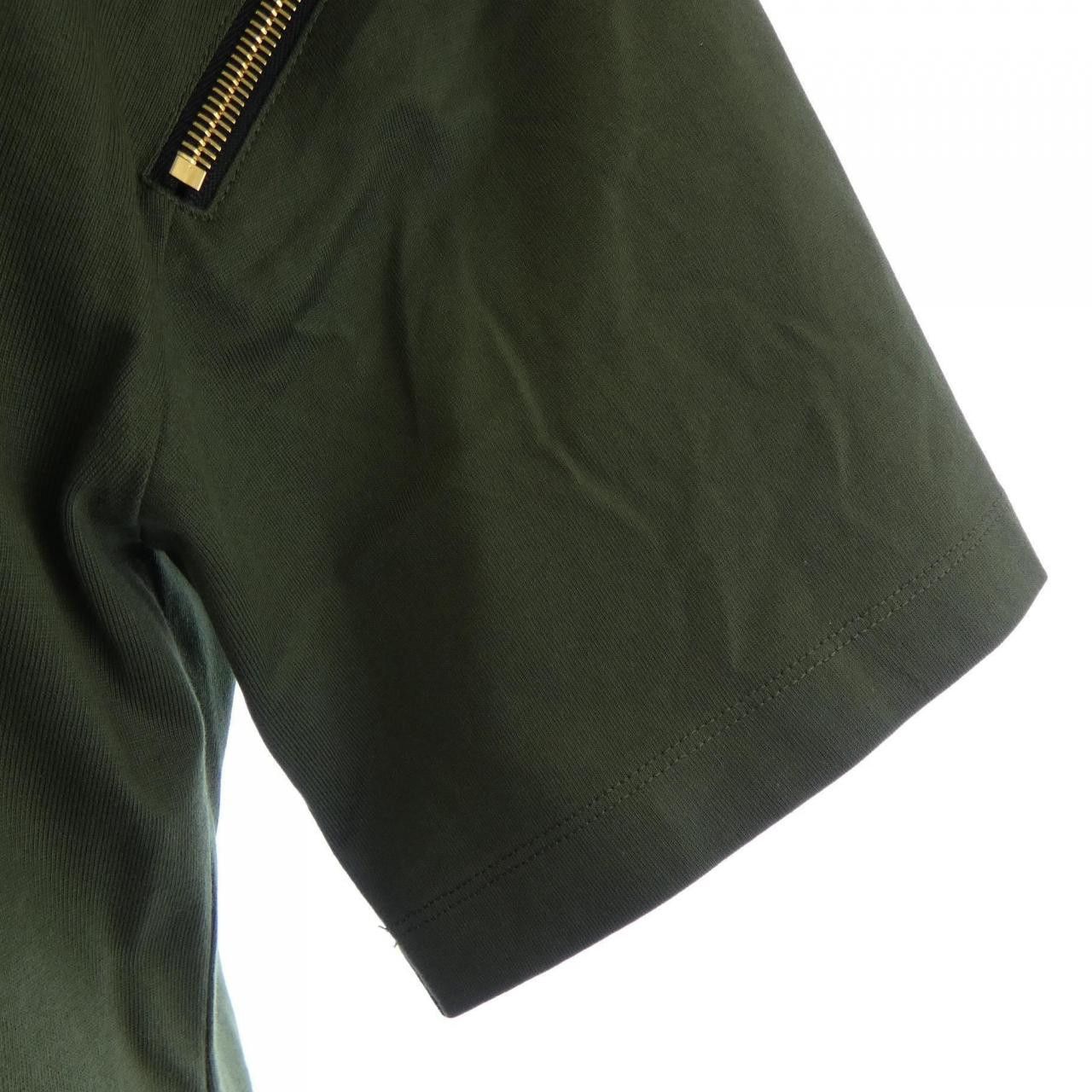 Louis Vuitton Louis Vuitton Louis Vuitton Zipper Sleeve T-Shirt Dress Dress Textile Dresses FPJD09API DUTY FREE for USA Size ONE SIZE - 7 Thumbnail