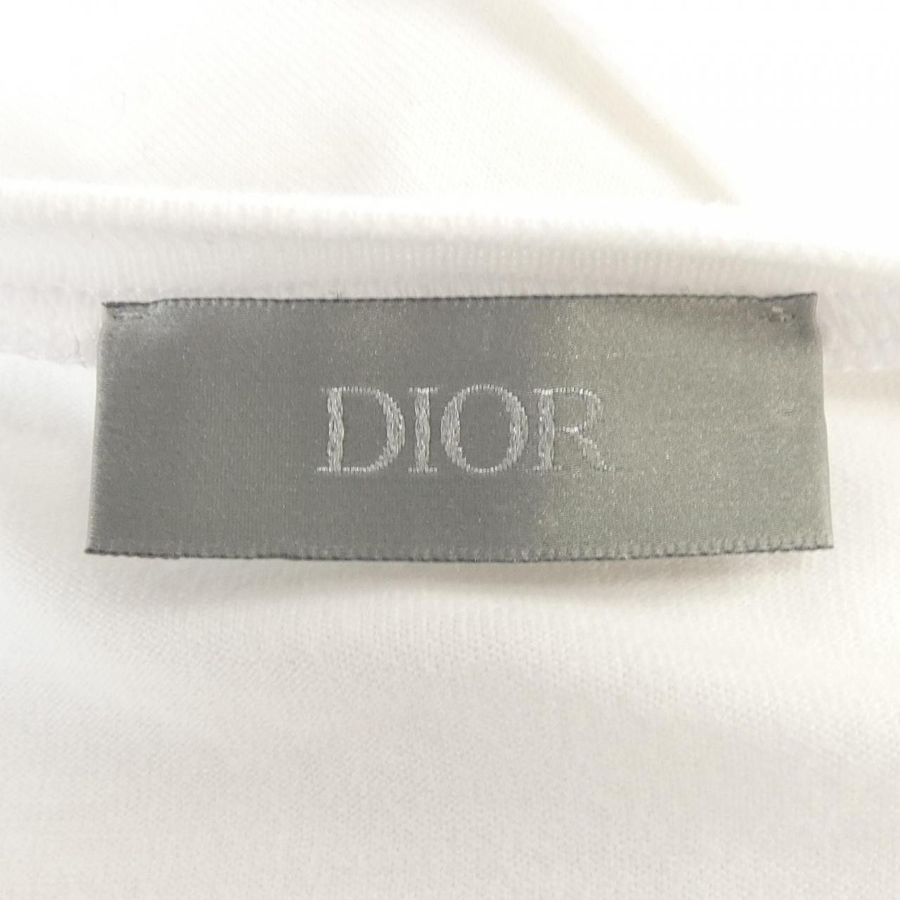 Dior Dior Dior DIOR ESSENTIALS BEE Cotton T Shirt Textile T-Shirts 733J603B0677 DUTY FREE for USA Size ONE SIZE - 4 Thumbnail