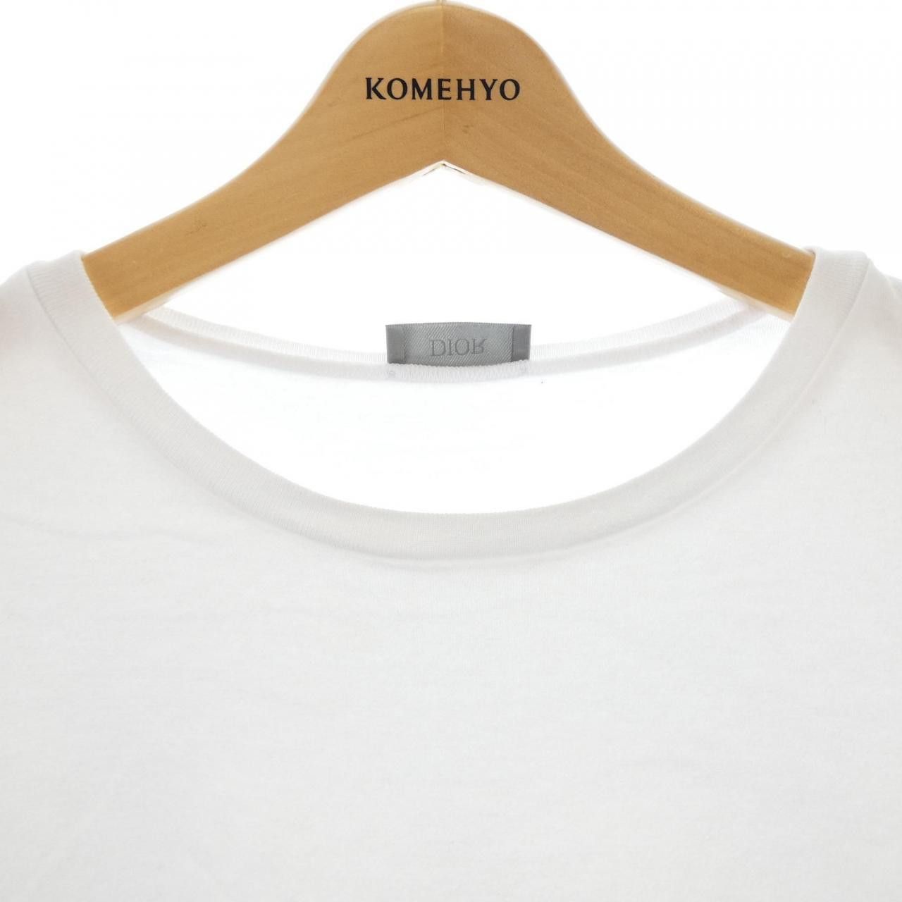 Dior Dior Dior DIOR ESSENTIALS BEE Cotton T Shirt Textile T-Shirts 733J603B0677 DUTY FREE for USA Size ONE SIZE - 5 Thumbnail