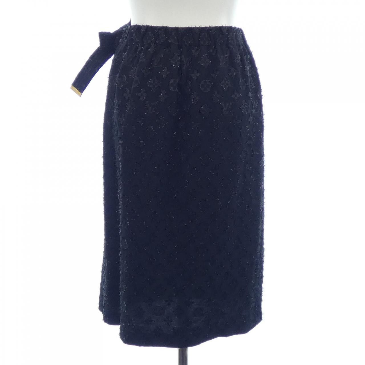 Louis Vuitton Louis Vuitton Louis Vuitton Monogram Fil Coupe Skirt Textile Skirts FOSK34XGR DUTY FREE for USA Size ONE SIZE - 2 Thumbnail