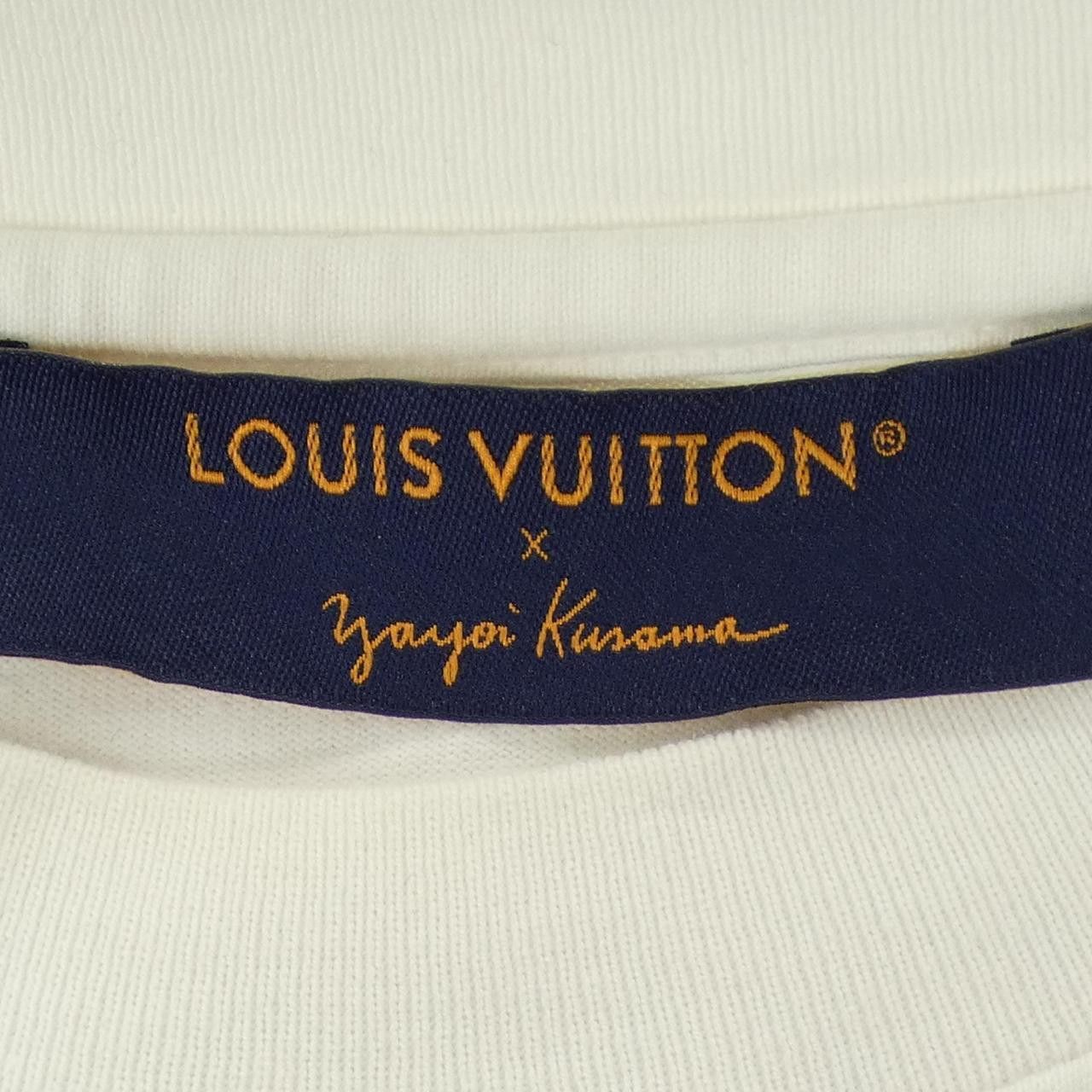 Louis Vuitton Louis Vuitton Louis Vuitton LVxYK Psychedelic Flower Cotton T Shirt Textile T-Shirts HOY37WNPG DUTY FREE for USA Size ONE SIZE - 4 Thumbnail