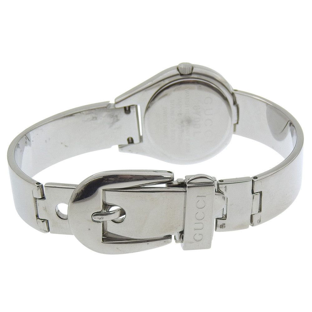Gucci Gucci Gucci Stainless Steel Quartz Metal Quartz 6700L DUTY FREE for USA Size ONE SIZE - 5 Thumbnail