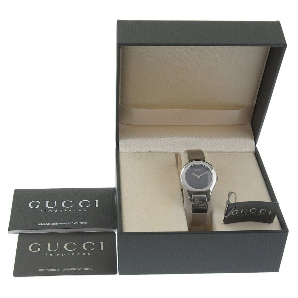 Gucci Gucci Gucci Stainless Steel Quartz Metal Quartz 6700L DUTY FREE for USA Size ONE SIZE - 8 Thumbnail