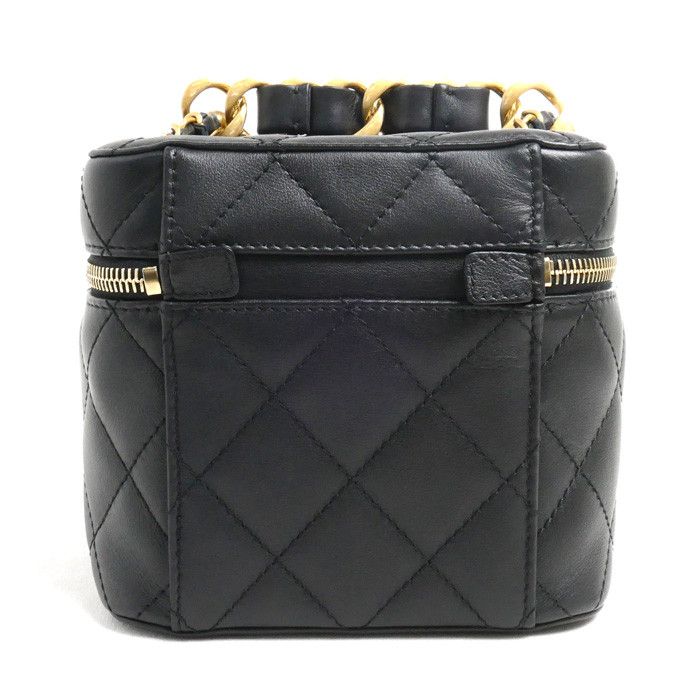 Chanel Chanel Chanel Matelasse Small Vanity Calfskin Shoulder Bag Leather Vanity Bag AS3228 DUTY FREE for USA Size ONE SIZE - 2 Thumbnail
